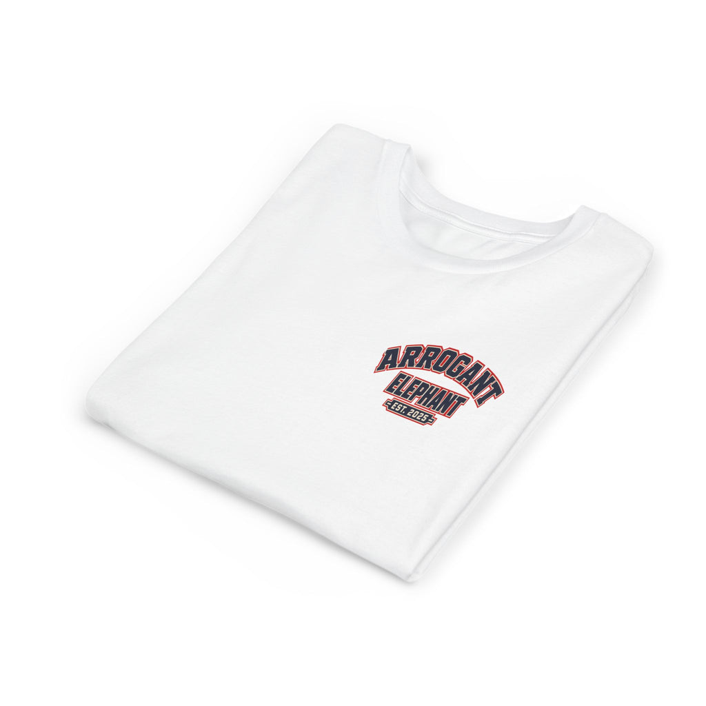 Arrogant Elephant™ Youth Baseball Shirt – Hit Dingers Steal Hearts Tee