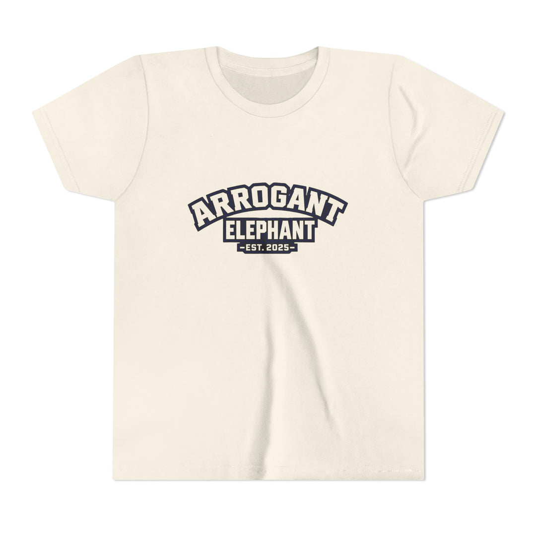 Arrogant Elephant Youth Tee- Collegiate