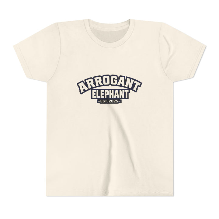 Arrogant Elephant Youth Tee- Collegiate