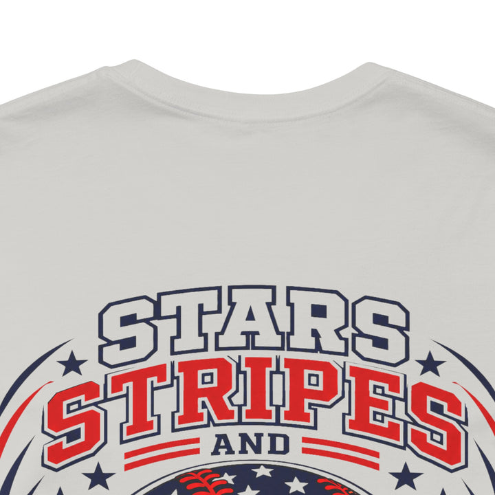 AE Adult Stars, Stripes and Seams Tee