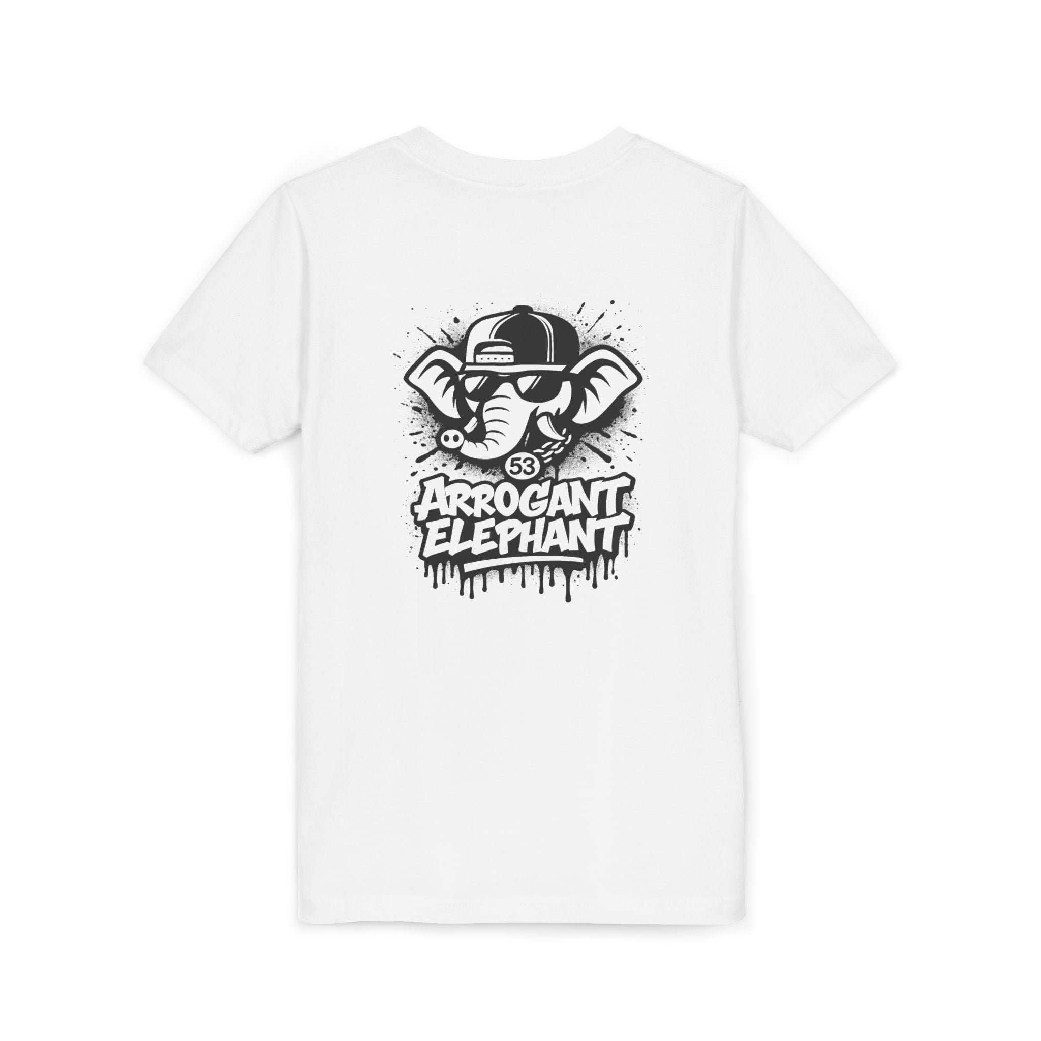 Arrogant Elephant™ Kids Graffiti Tee – Durable, Stylish, and Kid-Loved.