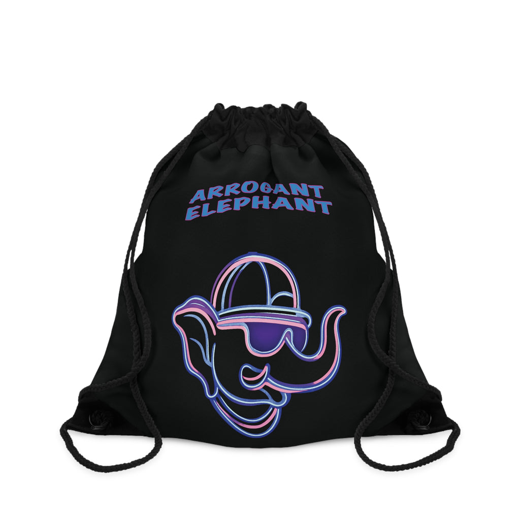 Arrogant Elephant™ Neon Drawstring Bag