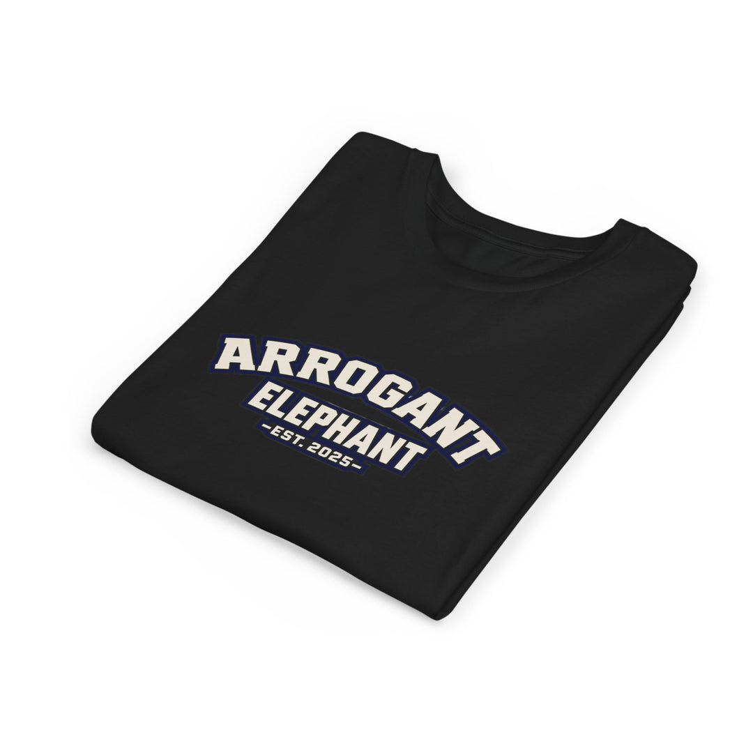 Arrogant Elephant Youth Tee- Collegiate