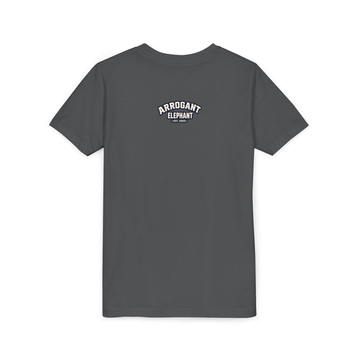 Arrogant Elephant Youth Tee- Collegiate
