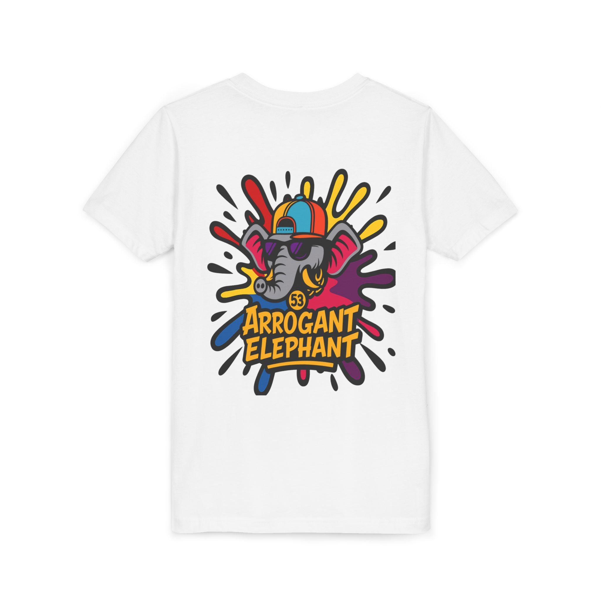 Arrogant Elephant™ Graffiti Kids Tee Streetwear Meets Playground Energy