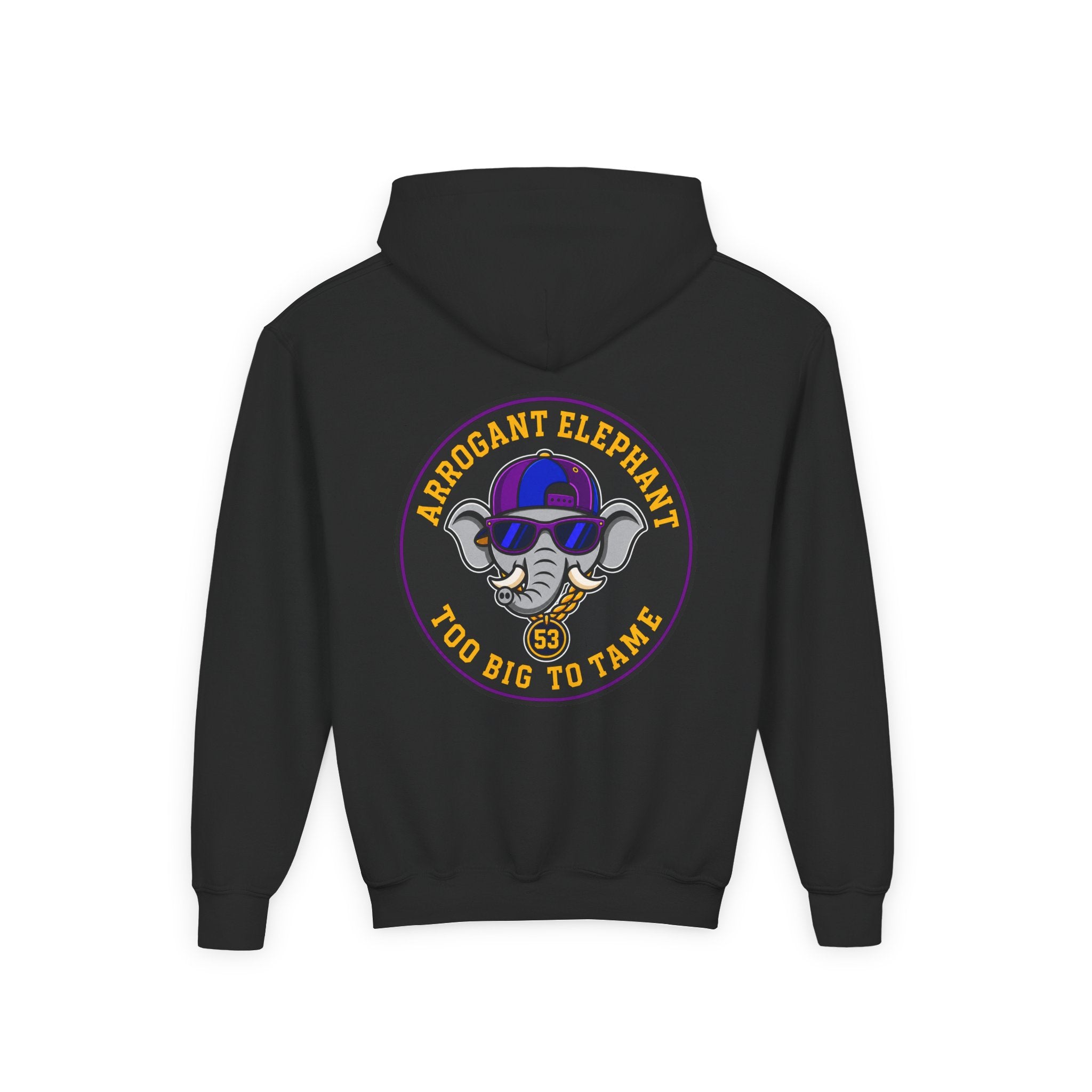 ARROGANT ELEPHANT™ "TOO BIG TO TAME" Hoodie