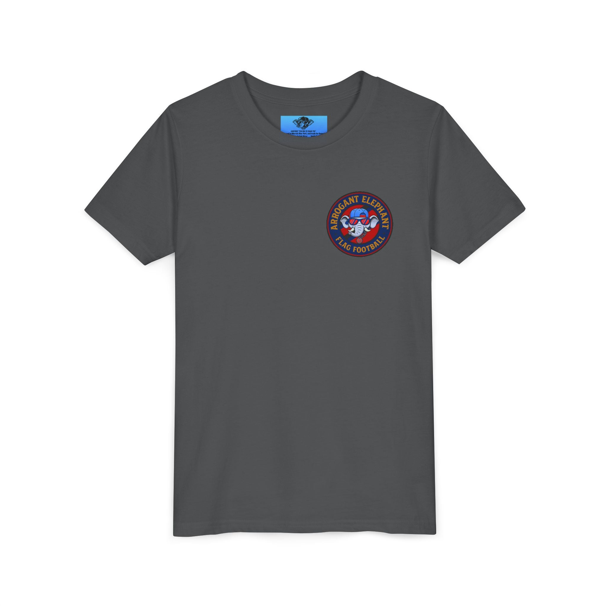 🏈 Arrogant Elephant™ Youth Flag Football Performance Tee (SPACE EDITION)